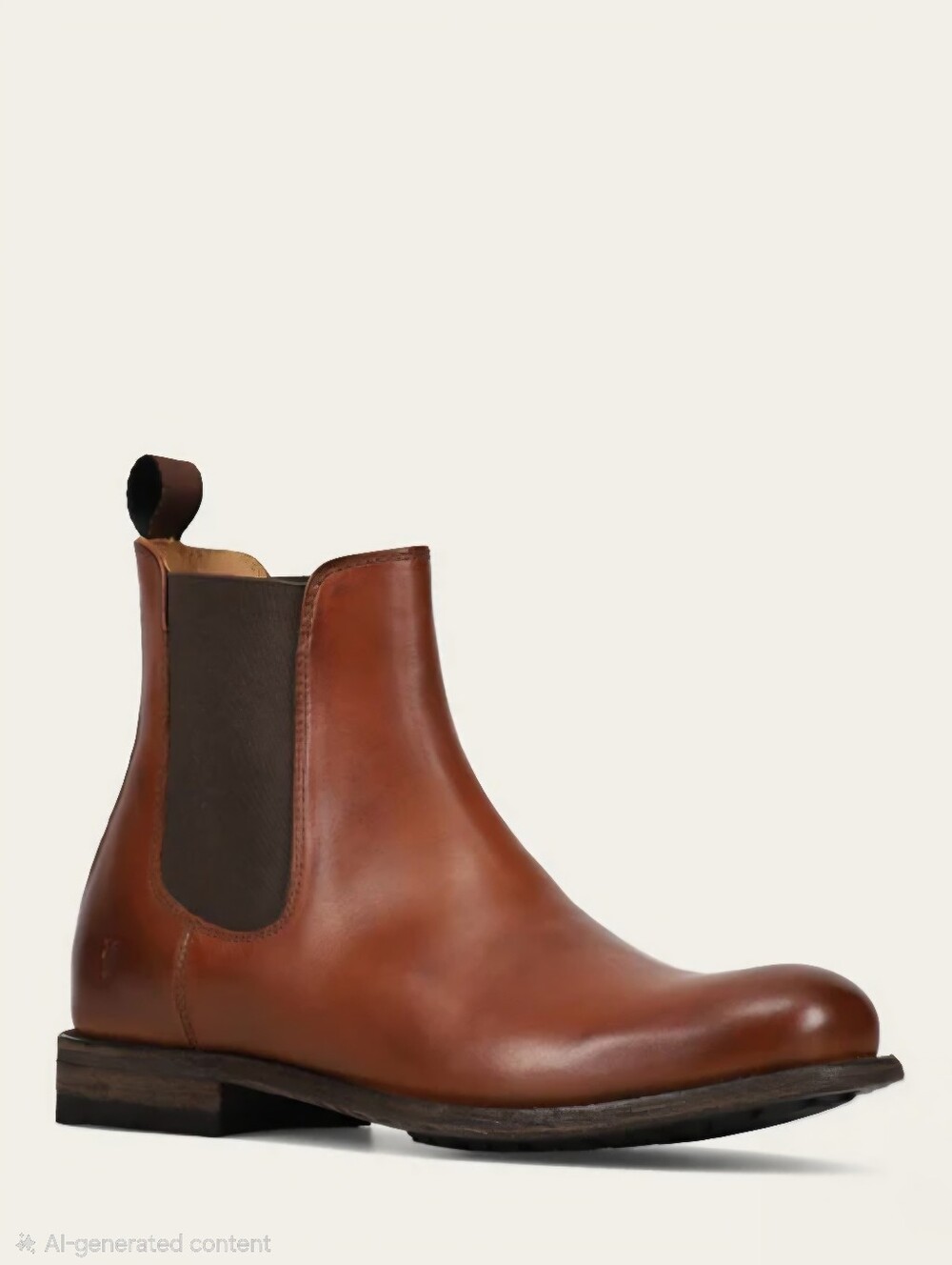 Frye Tyler Flex Chelsea Boots Cognac Men's 10.5D New In Box